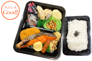 紅鮭デラックス弁当